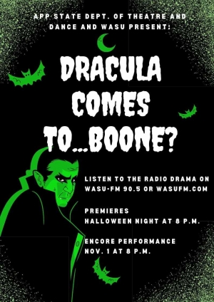 Dracula is set for Oct. 31 and Nov. 1